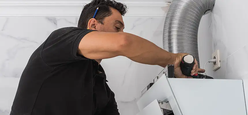 Precision In-wall Dryer Vent Cleaning & Rerouting Corrections in Fresno, TX