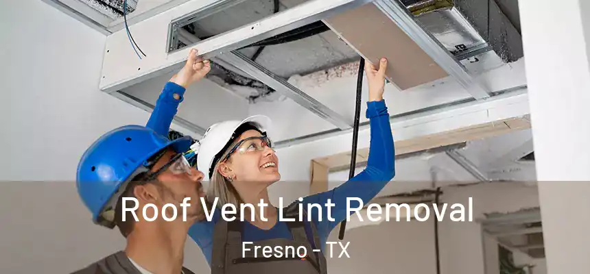  Roof Vent Lint Removal Fresno - TX